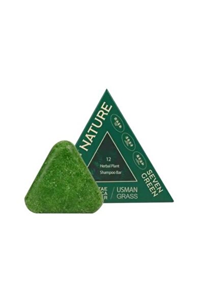 Seven Green صابون شامبو للشعر يحتوي على أكثر من 12 عشبة ومستخلصات نباتية طبيعية 100%