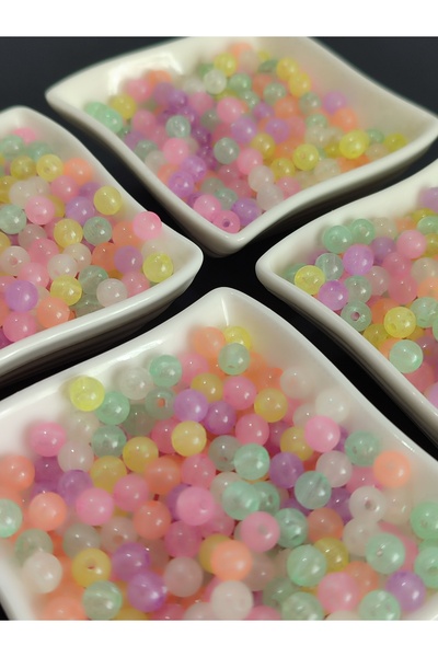 Mutlu Bujiteri Hobi Aksesuar 6 ml fosforlu boncuk (200)