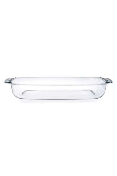 OEM Heat-resistant glass baking dish 44x28x6 cm