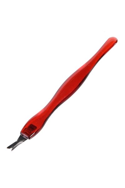 SHOPIENS Instrument pentru manichiură cuticule, model standard, mâner maro, 1...