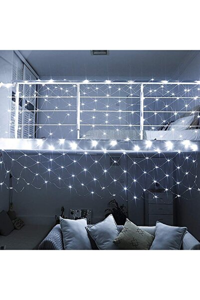 Flippy Plasă luminoasă de Crăciun 10,5 x 1,5 m, 840 LED-uri, alb rece, 8 moduri, interconectabilă