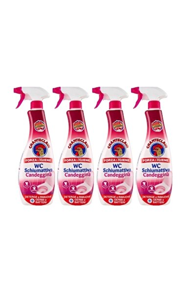 Chanteclair Set 4 x Chante Clair WC Foam Spray 625 ml (Chlorine)