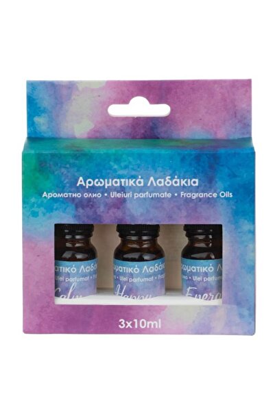 OEM Fragrant Oils Calm, Energy, Happy, 10ml - 3pcs