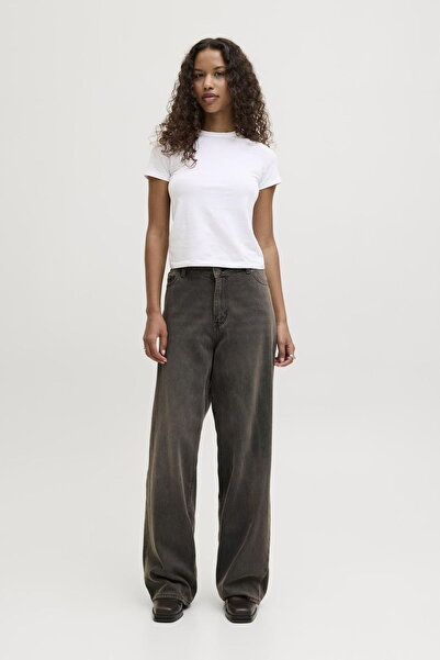 Jack & Jones Women's 100% Cotton Baggy Fit Jeans - Kyoto