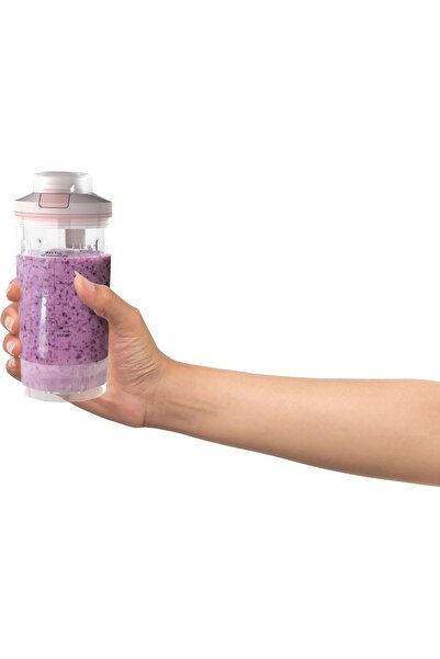 NINJA Blast Max Cordless Portable Blender, Dusty Pink