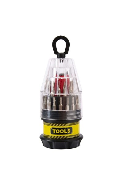 OEM TOOLS magnetic screwdriver set, 31 bits with box