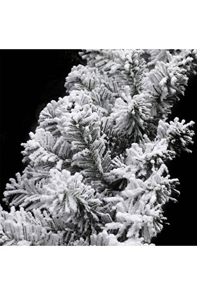 OEM Christmas Decorative Garland, Green with Snow, 2.7m x 10cm, Plastic, 180 Branches