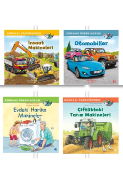 TÜRKİYE İŞ BANKASI KÜLTÜR YAYINLARI DÜNYAYI ÖĞRENİYORUM İNŞAAT MAKİNELERİ - O...