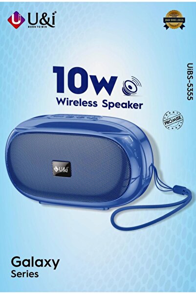 U & I Born To Win Galaxy Vibe 10W Wireless Speaker: High Bass, Long Battery