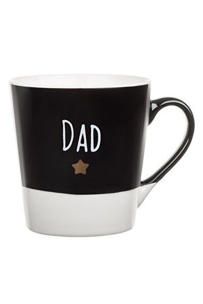OEM New Bone Two-Tone Mug with 'DAD' Print, 220 ml