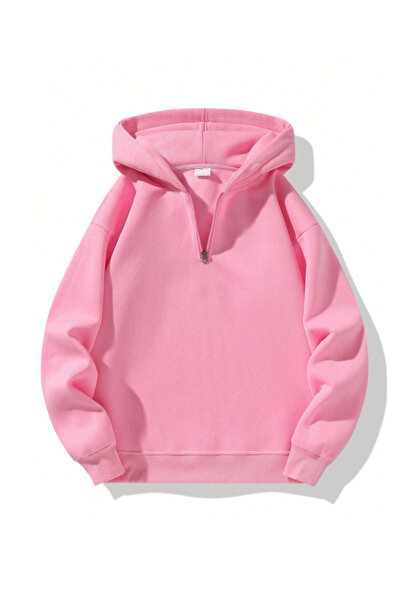 MİLANRA unisex Sa kapuljačom zimska jakna sa patentnim zatvaračem Oversize kroj