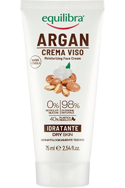 Equilibra Cremă de Față Hidratantă cu ulei de Argan, migdale și avocado, pent...