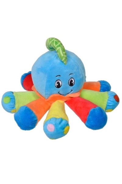 OEM Jucărie zornăitoare de pluș caracatiță 20cm