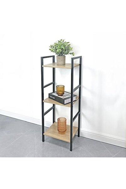 OEM Metal Shelf with 3 Shelves (MDF) 29.5x23.5x80cm