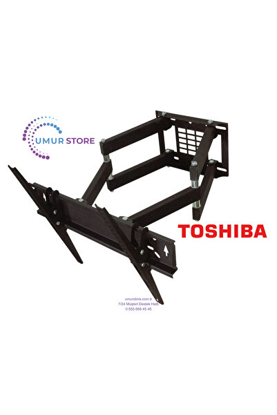 Toshiba 43UA2263DT/2363DT 43” UHD Andorid 39-65 inç Kilitli Hareketli Lcd Led Tv Duvar Askı Aparatı