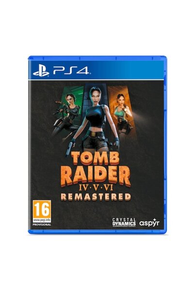 Aspyr Tomb Raider IV V VI Remastered cu Lara Croft pentru PlayStation 4