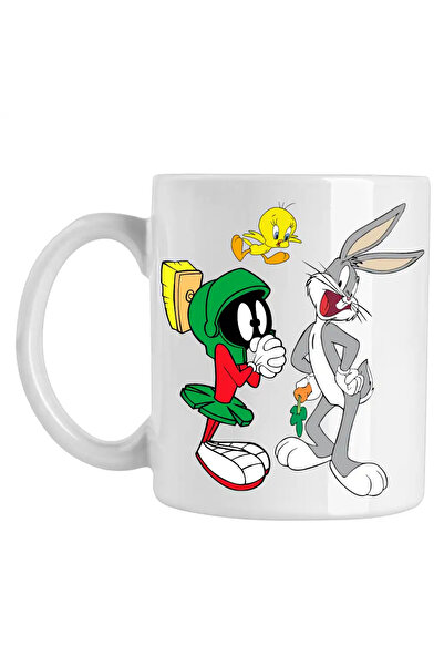 OEM Mug Marvin Bugs Bunny Tweety Warner Bros
