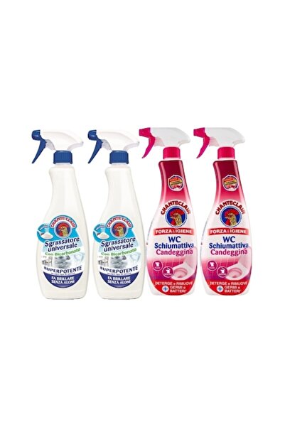 Chanteclair Set de curățare Chante Clair - 4 componente (2x 600ml degresant, ...