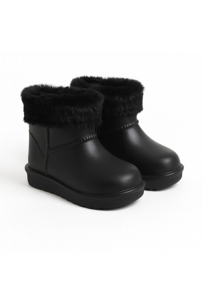 DAD WOLF Παιδικές χειμερινές μπότες βροχής για χιόνι– Αδιάβροχες, με βελούδινη επένδυση, EVA W10290-225 Μοντέλο Tokio Borreguito