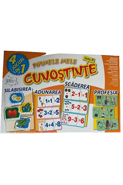 Jumbo My First Knowledge, Series 2, 4 games in 1