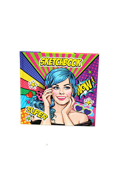 BOHEME BOURGEOIS Notebook Sketch 200x200 mm 36 pages Mandarin vellum