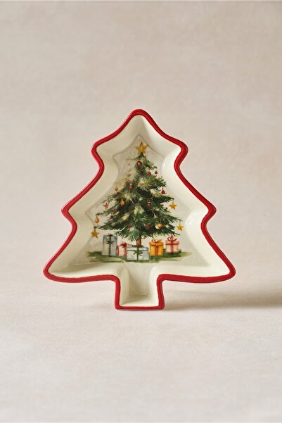 Karaca New Year Yılbaşı Cottage Çerezlik 16,5 cm