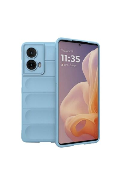 Techsuit Carcasă Magic Shield pentru Motorola Moto G85 - Albastru deschis
