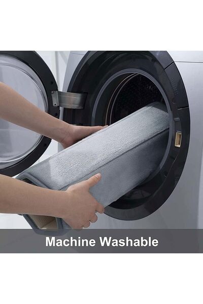 Jiffy سجاد أرضيات، سجاد حمام، سجاد مضاد للانزلاق، إسفنج ميموري فوم، سجادة حمام غير قابلة للانزلاق، سجادة حمام ناعمة، ماء أ