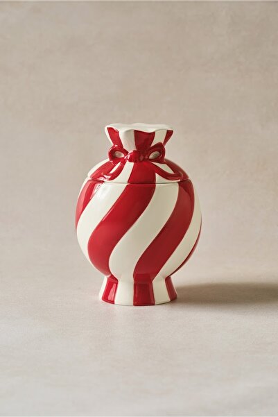 Karaca New Year Yılbaşı Candy Twist Saklama Kabı 540 ml