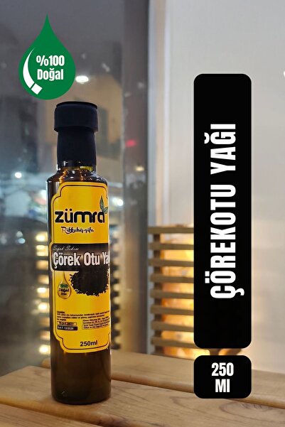 %100 Saf Ve Doğal Çörek Otu Yağı 250 Ml (Soğuk Sıkım)