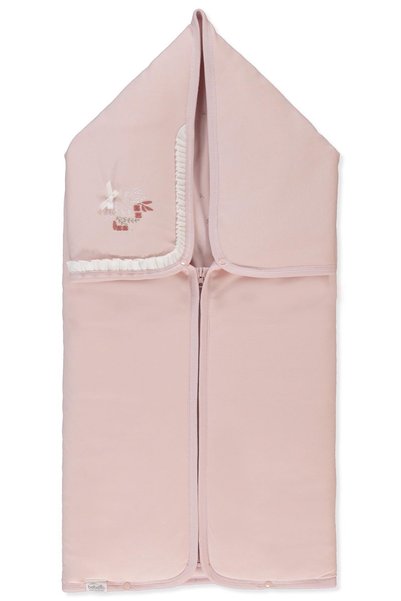 Bebetto Interlock Fiber Blanket (Tiny Florist) Pink