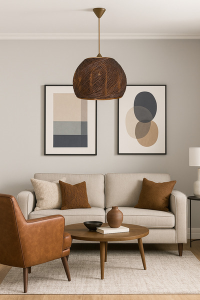 Efect Home Design Bohem,Rustik,Modern,Doğal,El Yapımı Sarkıt Avize