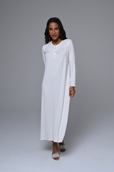 Marilyn Club Long Length Dressing Gown Women's Nightgown 2-Piece Set