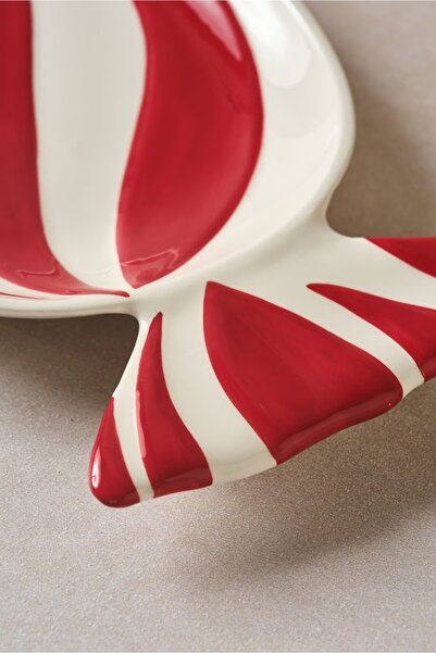 Karaca New Year Yılbaşı Candy Twist Kayık Tabak 41 cm