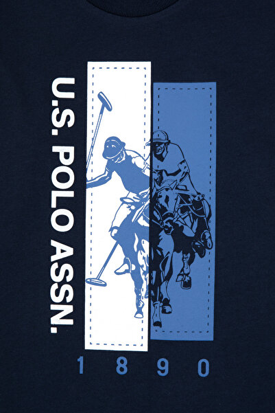 U.S. Polo Assn. Erkek Çocuk Lacivert Pijama Takımı 50318566-VR033