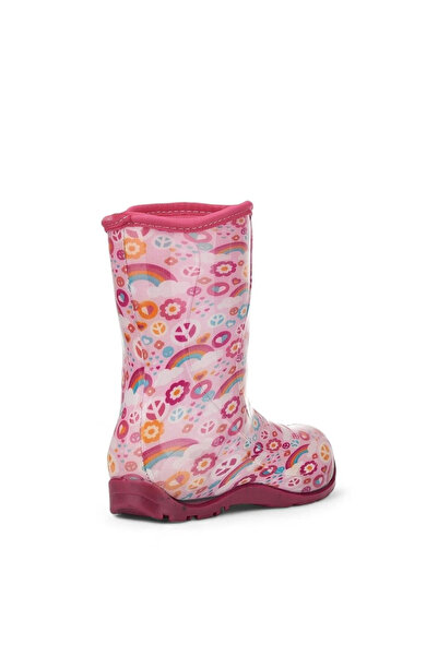 Çizmeci Time Pvc Children's Boots with Waterproof Socks Inside