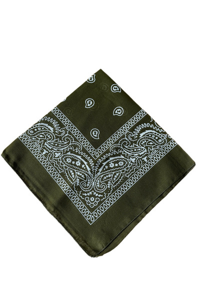 Rupen Kraft 100% βαμβάκι Κλασικό σχέδιο Unisex Bandana Πολύχρωμη μπαντάνα με έθνικ σχέδια Μια ποιοτική μπαντάνα