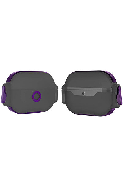 zore Air-Pods 3. Nesil Senk Airbag 34 Shockproof Case-Purple