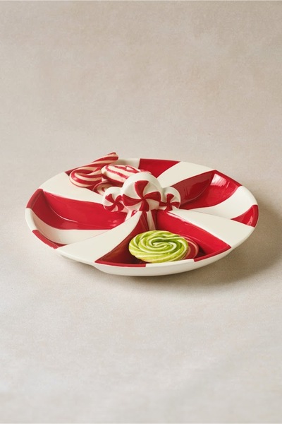 Karaca New Year Yılbaşı Candy Twist Bölmeli Sunumluk 26,7 cm