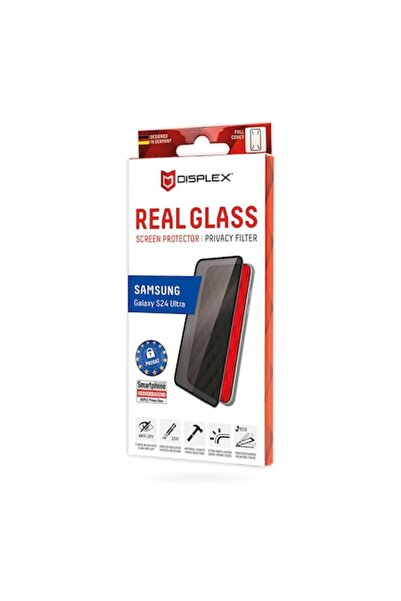 Displex Husă completă din sticlă naturală pentru Samsung Galaxy S24 Ultra - N...
