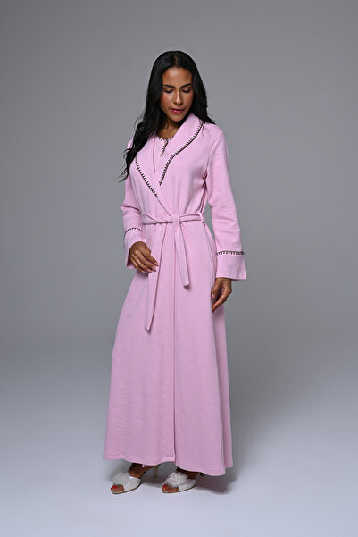 Marilyn Club Long Length Dressing Gown Women's Nightgown 2-Piece Set