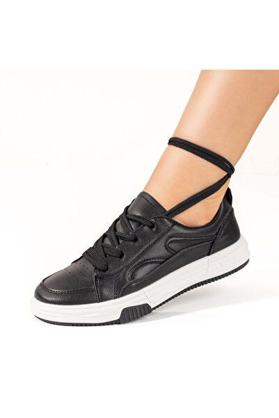 Modlet.ro Pantofi negri din pânză pentru femei MOD10101