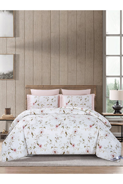 Doona 4-Piece Comforter Set - Single Size 170x230cm, Printed, All Season, Microfiber, 350 GSM Filling.