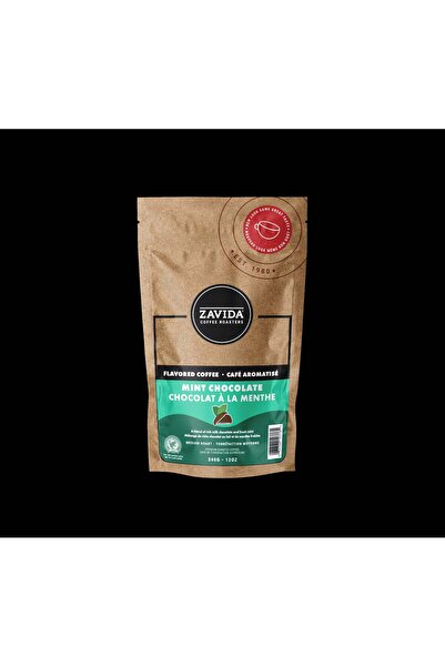 Zavida Cafea cu mentă și ciocolată - 340 g boabe întregi