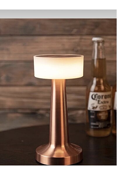Raicon Dekoratif Şarjlı Dokunmatik Led Masa Lambası Usb Kablolu Abajur Ve Gece Lambası