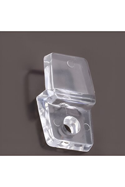 İpekbağlar 20ADET ŞEFFAF PLASTİK AYNA TIRNAĞI CAM TUTUCU TIRNAK DUVAR AYNA SA...