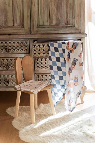 Marielouhome غطاء/بطانية متعددة الأغراض من الموسلين من تيدي بوي