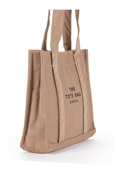 Catwins Women's Brown Canvas Fabric Snap Closure Single Compartment Strap Shoulder Bag