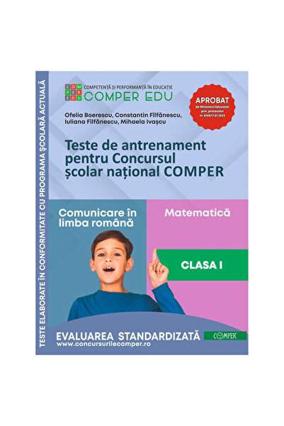 comper Teste de practică pentru Concursul Național Școlar - Comunicare în lim...
