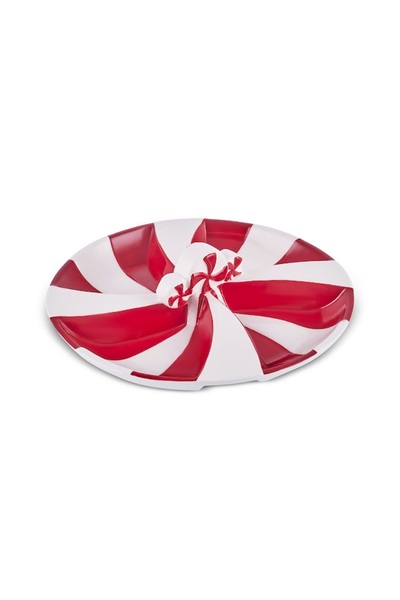 Karaca New Year Yılbaşı Candy Twist Bölmeli Sunumluk 26,7 cm